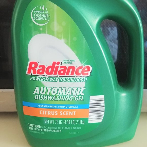 NEW Radiance Dish Dishwashing soap gel automatic dishwasher 75 Oz. Ounces Citrus - Picture 1 of 7